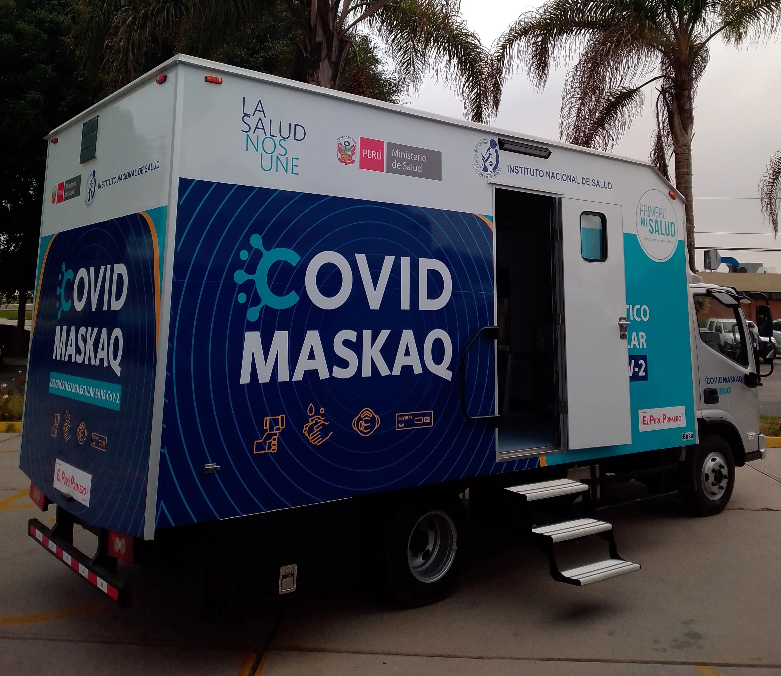 Hospital Móvil BUSA desplegado